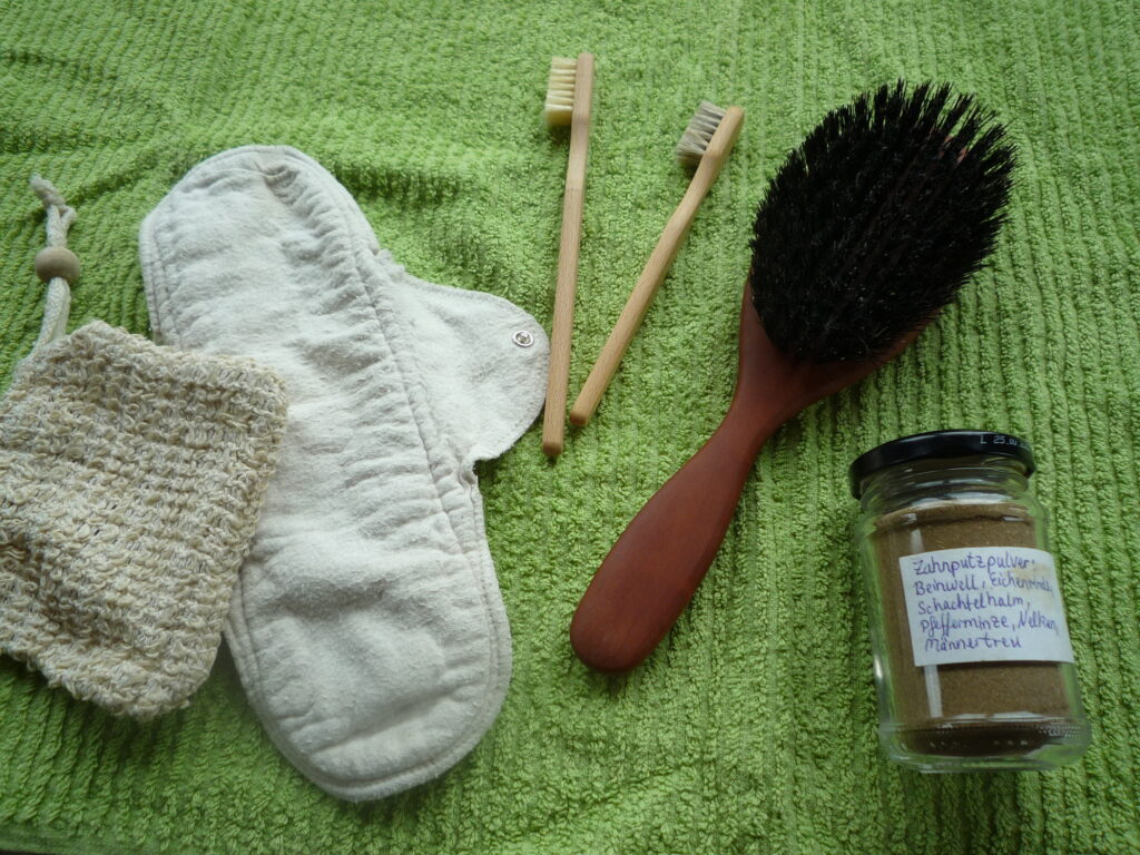 Naturmaterialien im Badezimmer